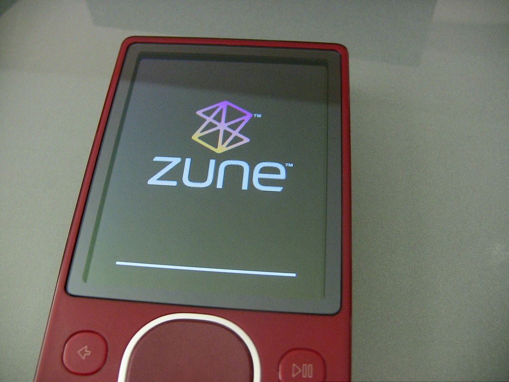 Microsoft Zune 80 in Red