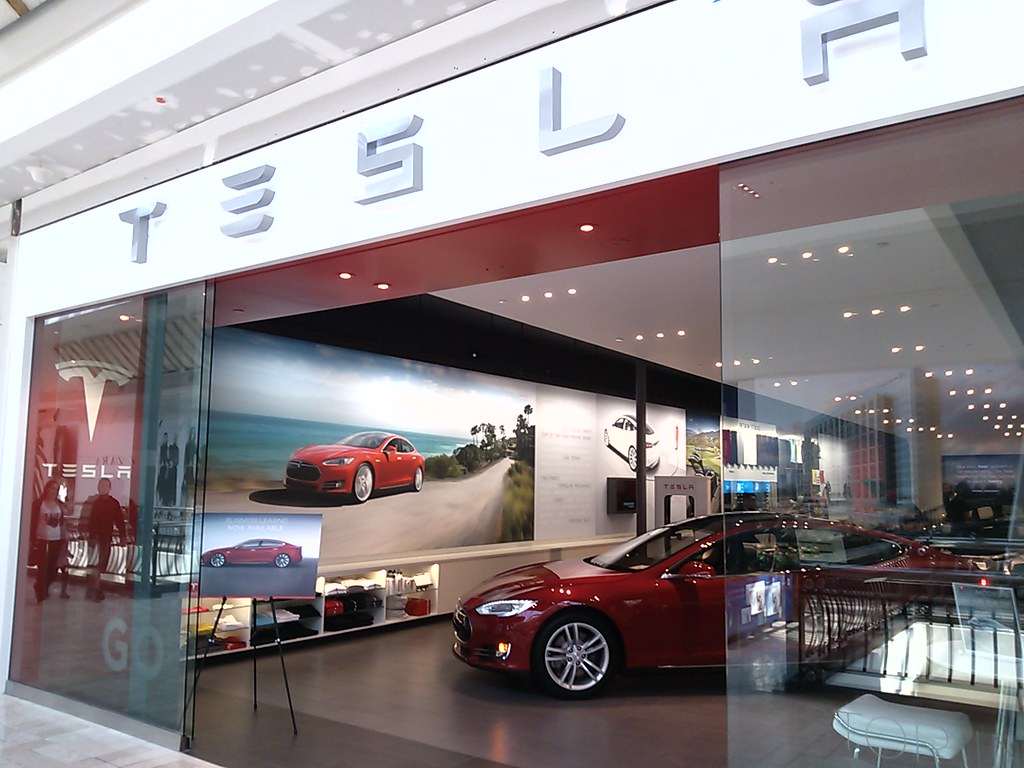 tesla showroom