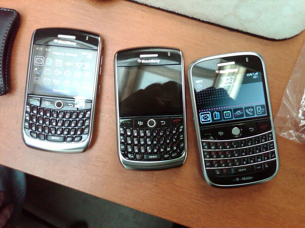 3 new Blackberry phones