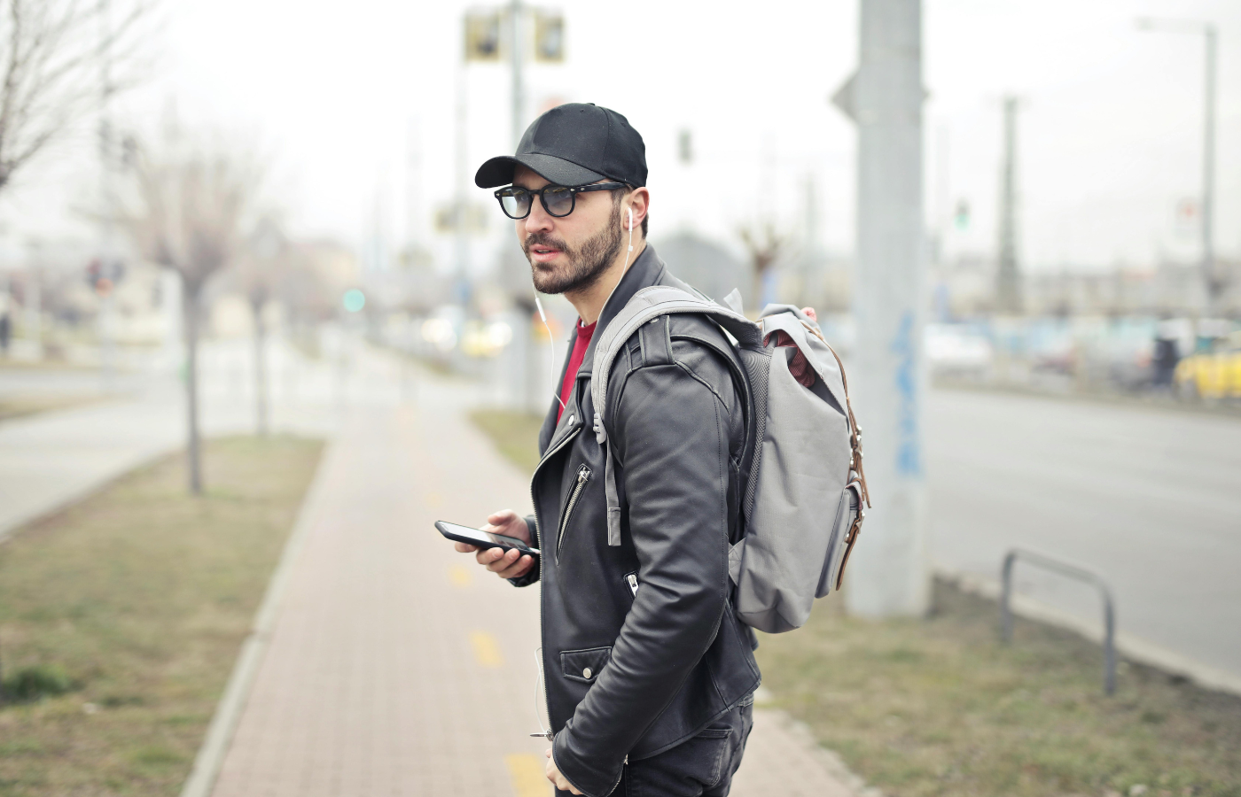 A high-tech travel jacket with subtle temperature control