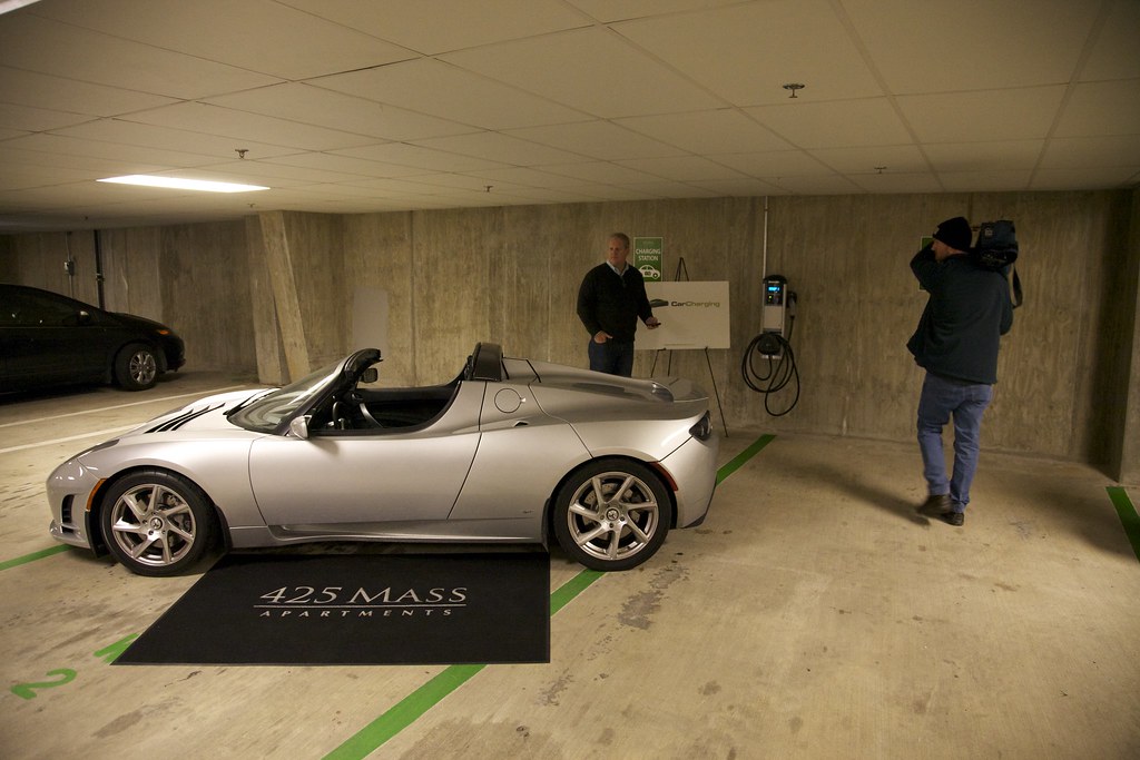 tesla charging