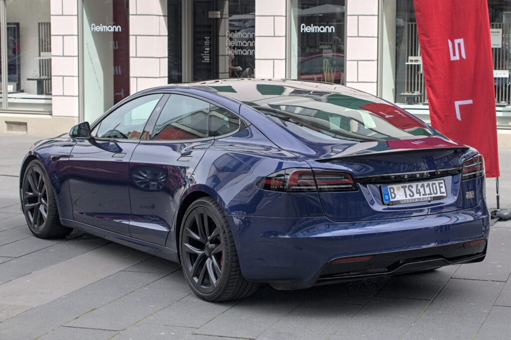 Tesla Model S Plaid Autofrühling Ulm IMG 9321