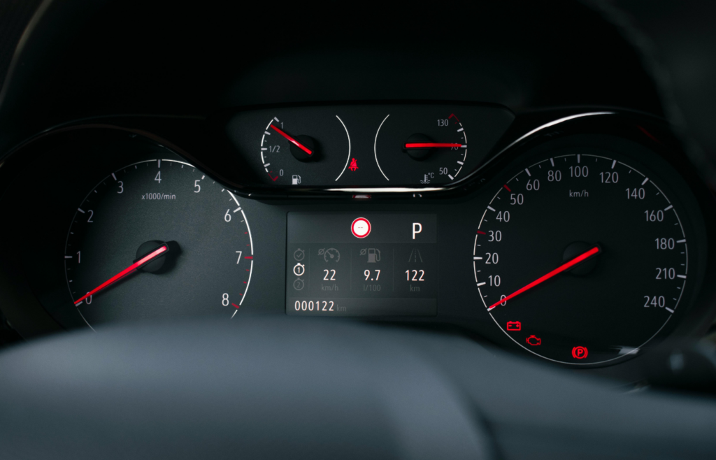 Indicator on Car Dashboard
