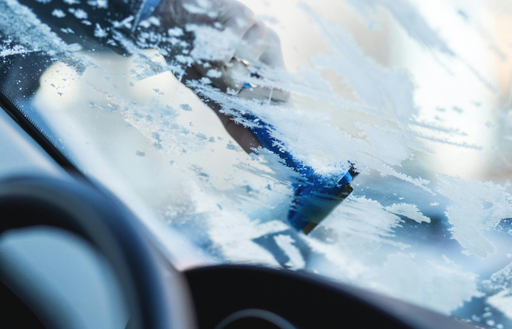 Ice on Car Window
