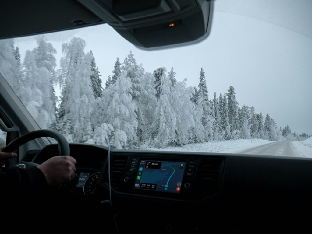 driving in snow