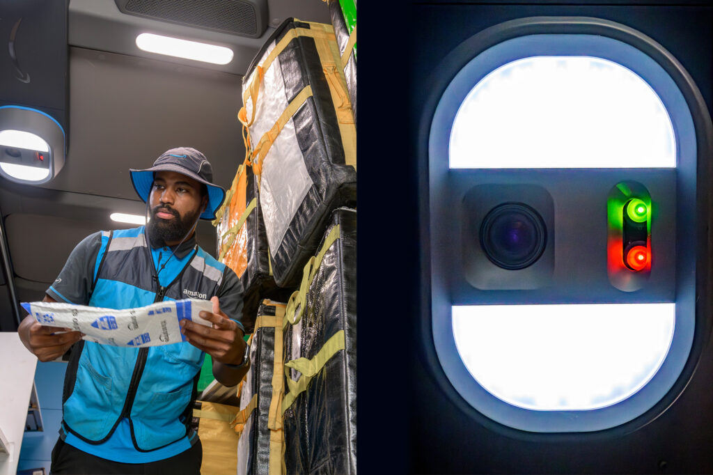 Amazon Delivery Using AI Sorting Tech